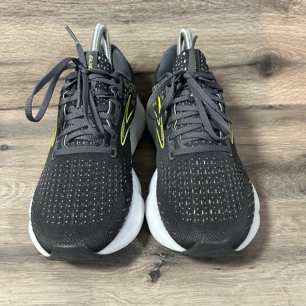 Brooks Glycerin 20 Men's Size 8 B  Running Shoes gray Yellow